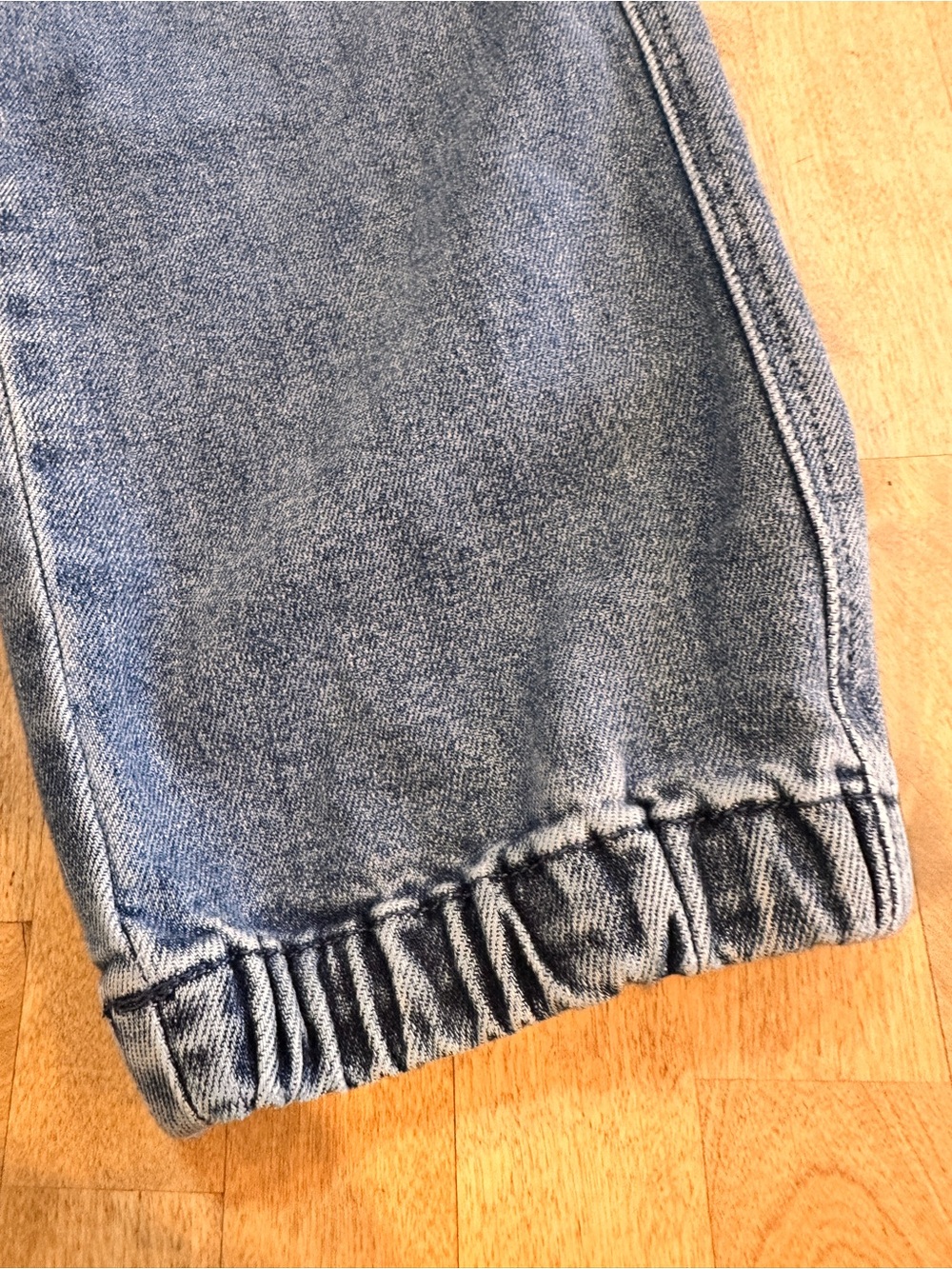 Judy Blue Light Wash Drawstring Boyfriend Jeans - Picture 2 of 9